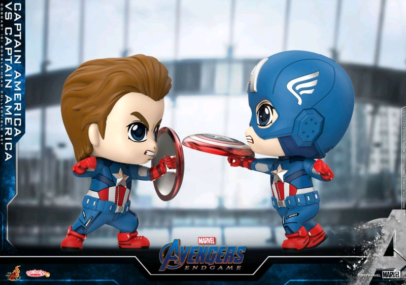 Avengers 4: Endgame - Captain America vs Captain America Cosbaby Set