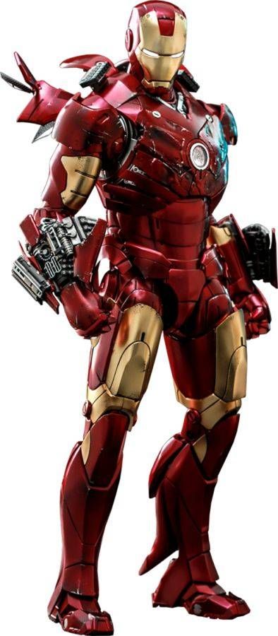 Iron Man (2008) - Iron Man Mark III (2.0) Diecast 1:6 Scale Action Figure