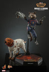Guardians of the Galaxy Vol 3 - Rocket and Cosmo 1/6 Scale Hot Toy Action Figure