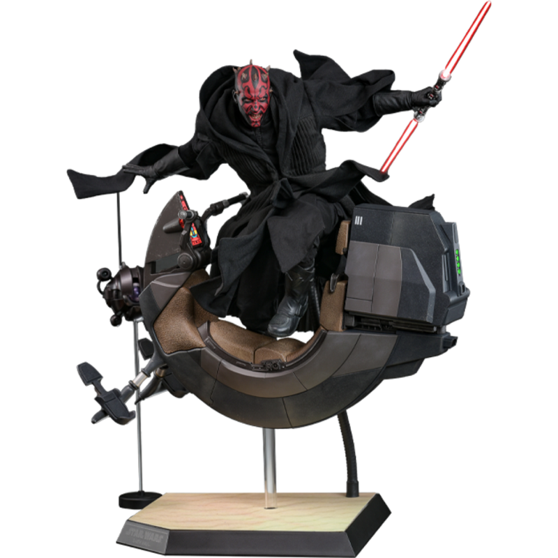 Star Wars Episode I: The Phantom Menace - Darth Maul with Sith Speeder 1/6 Scale Collectable Set