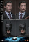 The Dark Knight - Batman Armory with Bruce Wayne (2.0) 1/6 Scale Collectible Figure Set