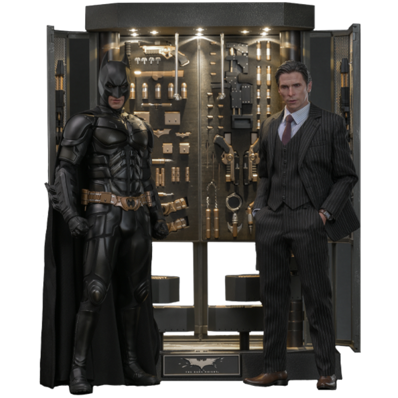 The Dark Knight - Batman Armory with Bruce Wayne (2.0) 1/6 Scale Collectible Figure Set