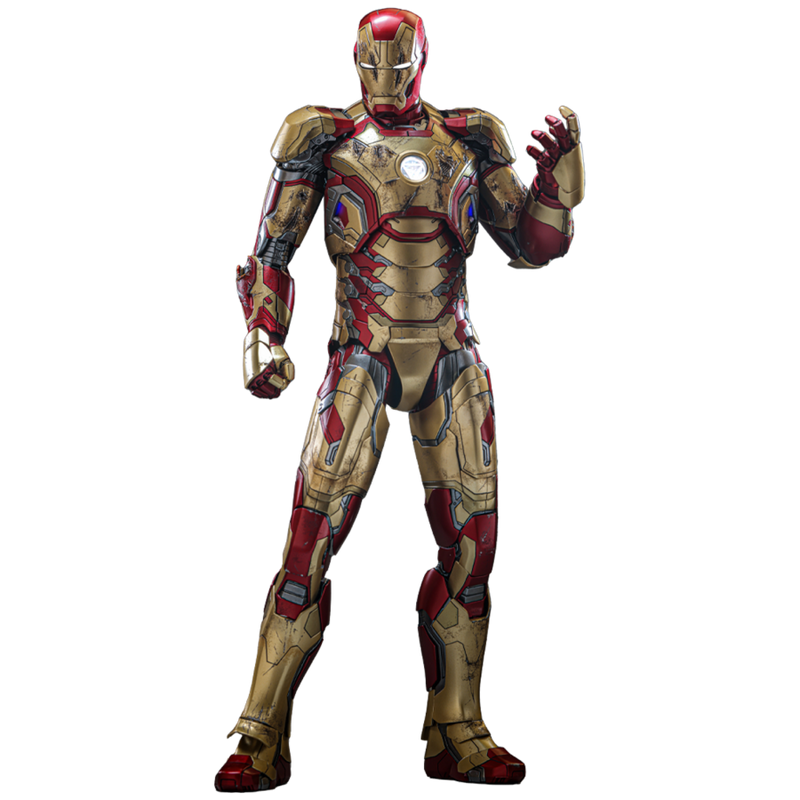 Iron Man 3 - Iron Man Mk 42 (2.0) 1/6 Scale Collectable Action Figure