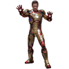 Iron Man 3 - Iron Man Mk 42 (2.0) Deluxe 1/6 Scale Collectable Action Figure