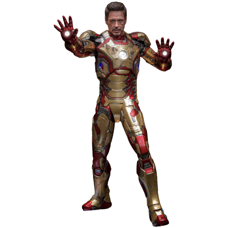 Iron Man 3 - Iron Man Mk 42 (2.0) Deluxe 1/6 Scale Collectable Action Figure