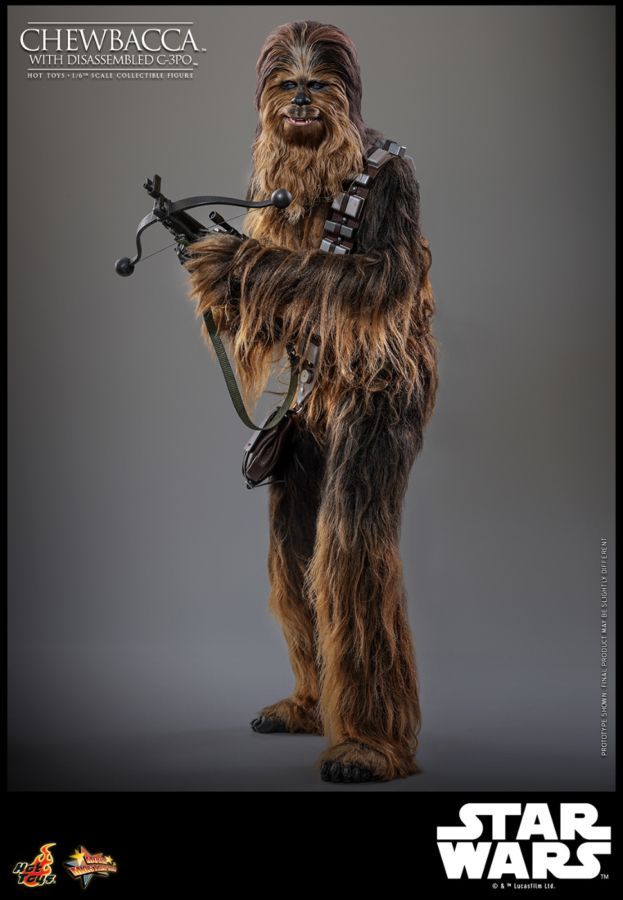 Star Wars - Chewbacca with Disassembled C-3PO 1/6 Scale Collectable Action Figure