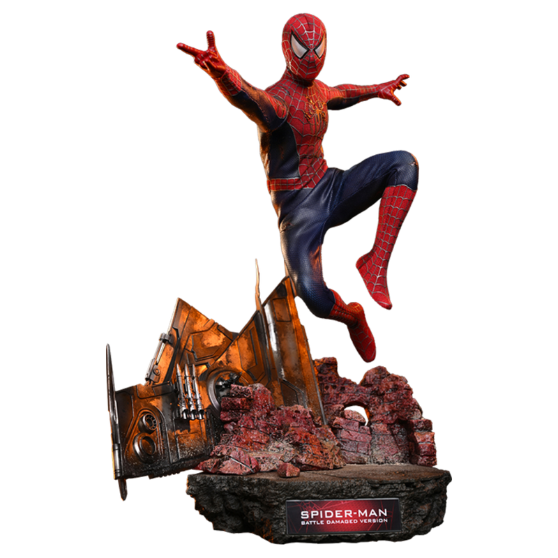 Spider-Man: No Way Home - Spider-Man (Battle Damaged) 1/6 Collectable Action Figure