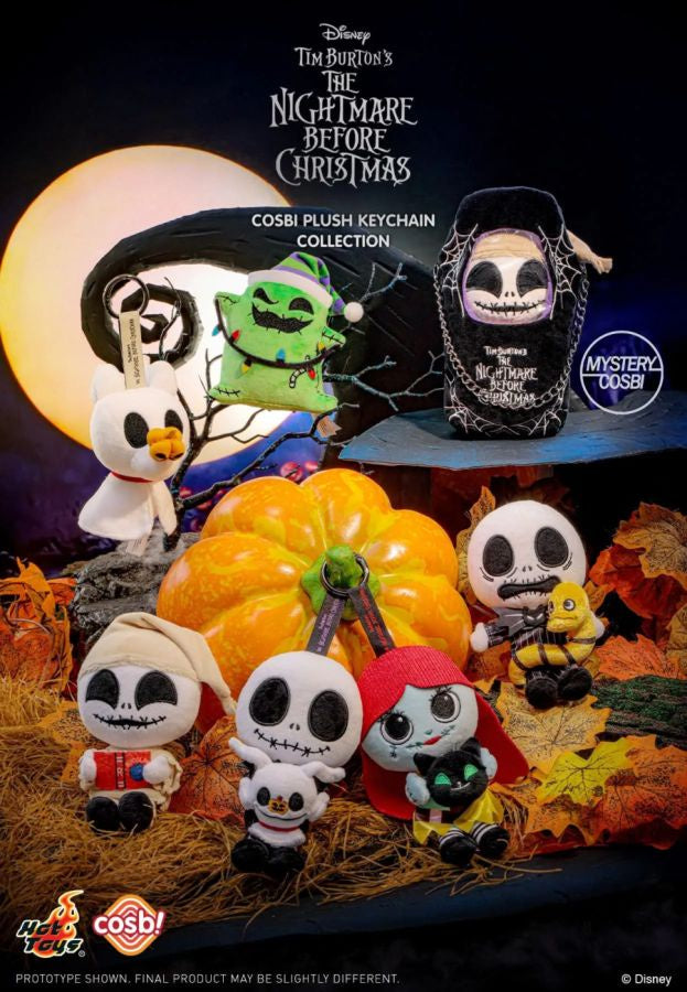 Hot Toys: Cosbi! - The Nightmare Before Christmas Series Plush Blind Box (Single)