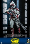 Star Wars: The Clone Wars - Clone Commander Fox 1/6 Scale Hot Toy Action Figure