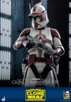 Star Wars: The Clone Wars - Clone Commander Fox 1/6 Scale Hot Toy Action Figure