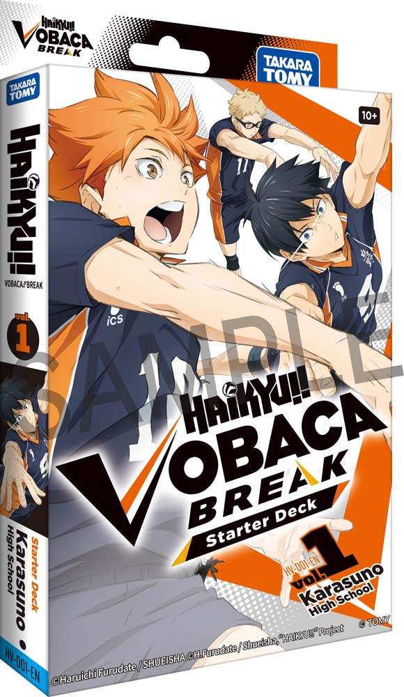 HAIKYU!! VOBACA BREAK: The Dumpster Battle Pack Series 1 Starter Deck: Karasuno High School