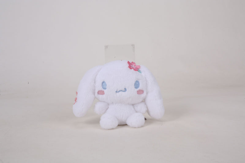 Sanrio: Sakura Series - Cinnamoroll Plush Keyring