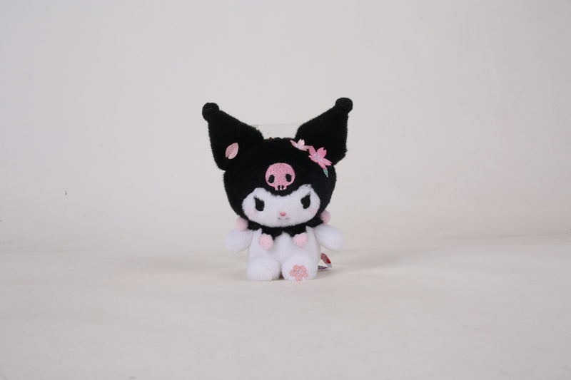 Sanrio: Sakura Series - Kuromi Plush Keyring