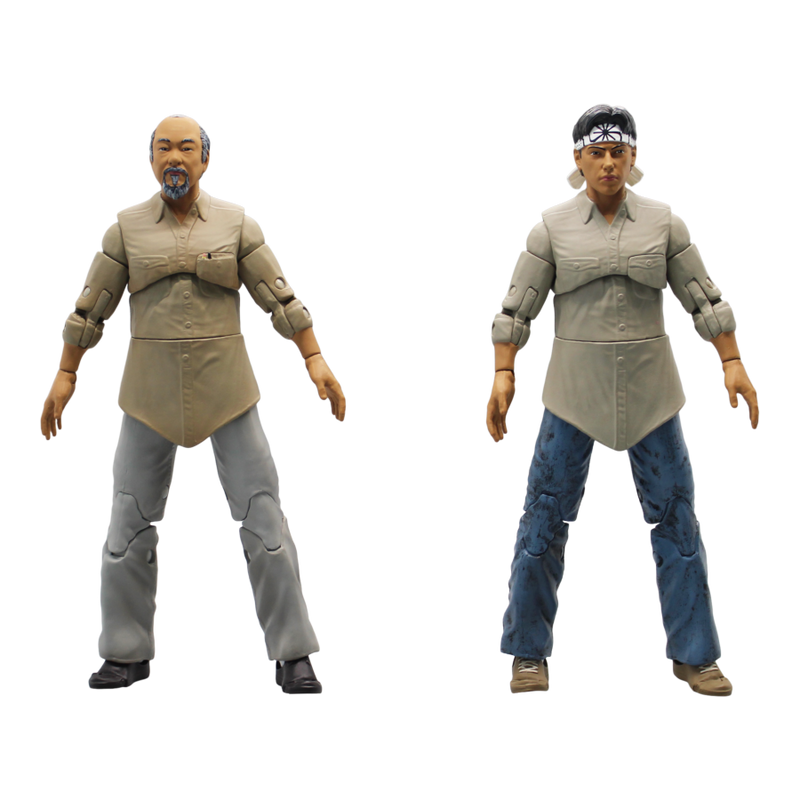 Karate Kid - Mr. Miyagi & Daniel Larusso Miyagi-Do 6 Inch Action Figure Boxed Set