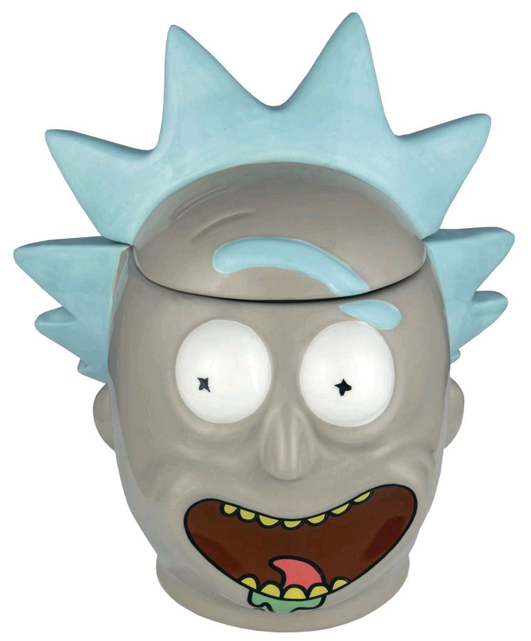 Rick & Morty - Rick 3D Mug with Lid