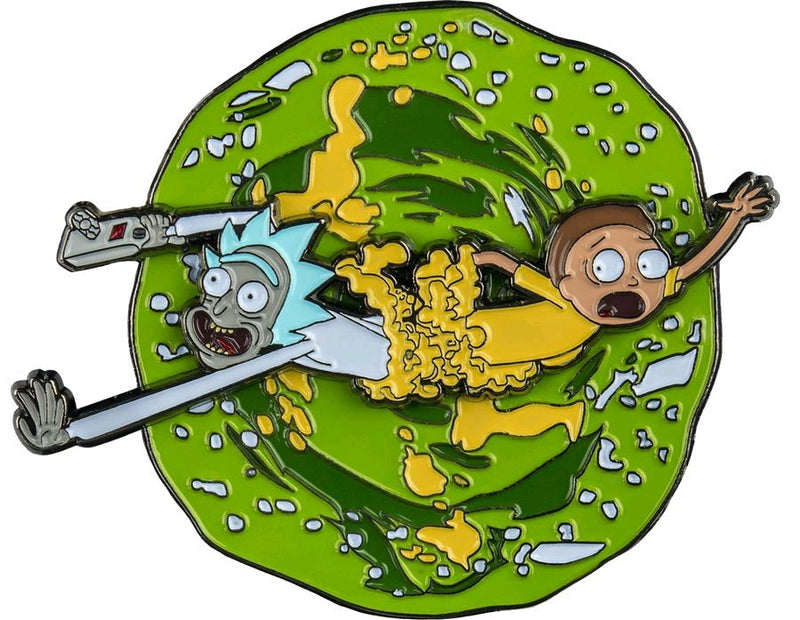 Rick & Morty - Rick & Morty Spinning Enamel Pin