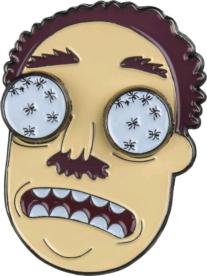 Rick & Morty - Ants Johnson Spinning Enamel Pin