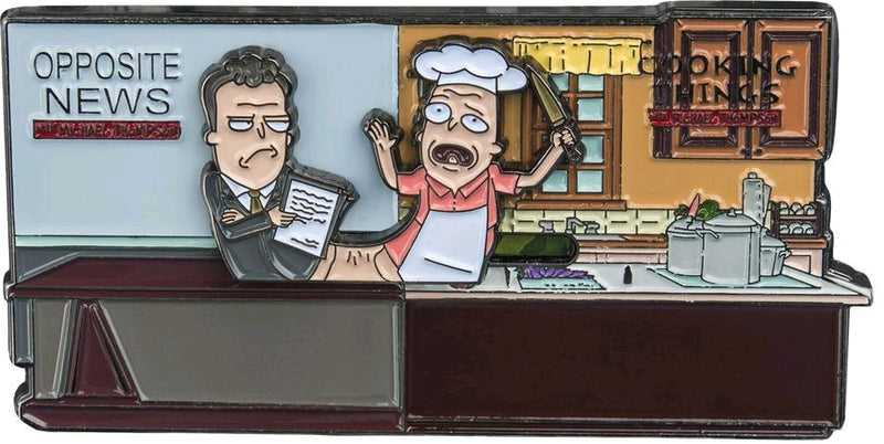 Rick & Morty - Michael&Pichael Sliding Enamel Pin