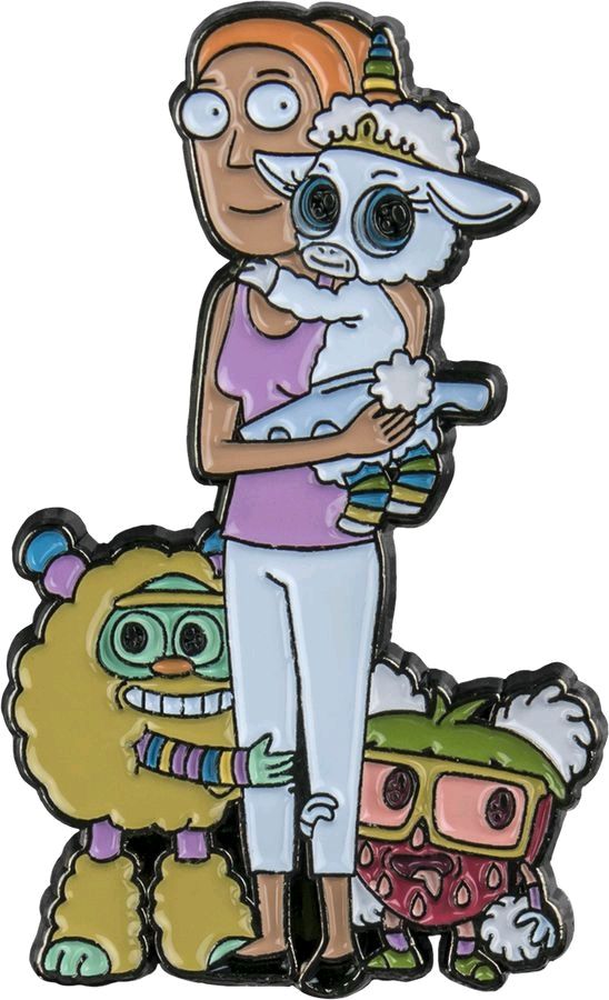 Rick & Morty - Summer & Friends Enamel Pin