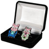 Simpsons - Pig Bride & Groom Cufflinks Replica