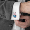 Simpsons - Pig Bride & Groom Cufflinks Replica