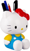 Hello Kitty - Sitting in Blue Overalls Pen Holder