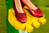 The Wizard of Oz - Scaled Ruby Slippers Statuette on Light-Up Stand