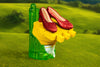 The Wizard of Oz - Scaled Ruby Slippers Statuette on Light-Up Stand