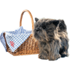 The Wizard of Oz - Toto & Basket Replica Set