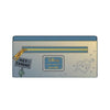 LADY AND THE TRAMP - WET CEMENT FLAP WALLET