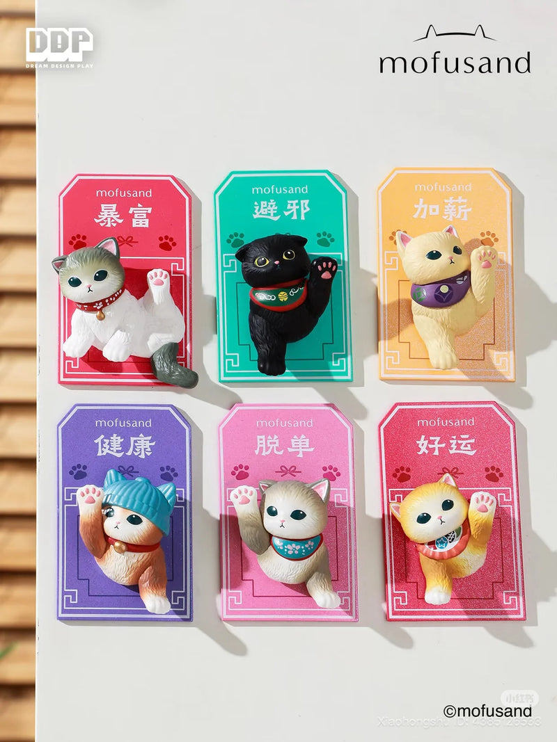 Mofusand: Good Luck Refrigerator Magnet Series Blind Box (Single)