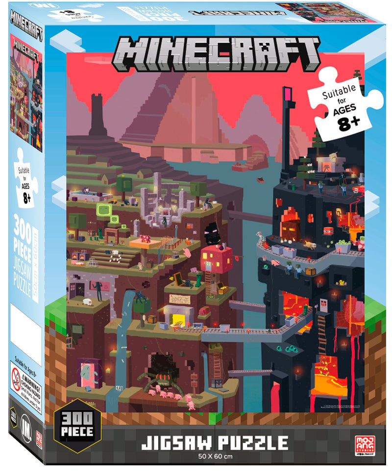 Minecraft - World Red Puzzle (300pc)