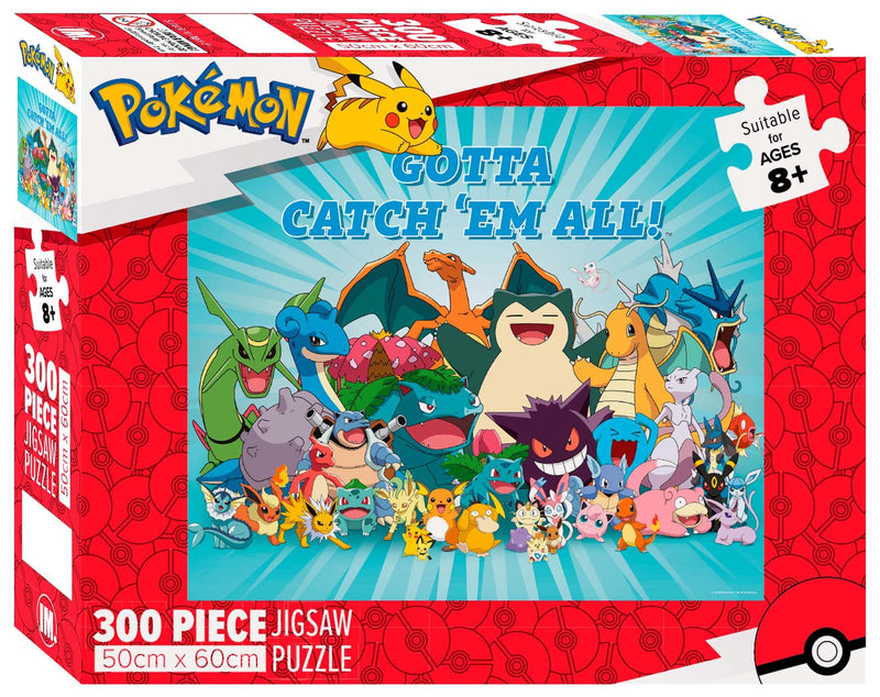 Pokemon - Gotta Catch Em All Puzzle (300pcs)