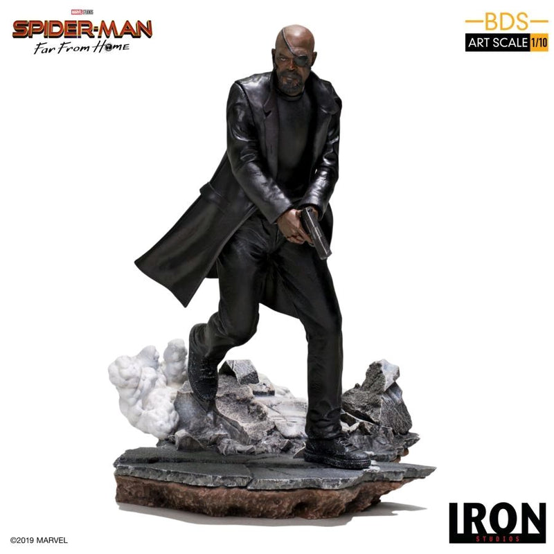 Spider-Man: Far From Home - Nick Fury Battle Diorama 1:10 Scale Statue
