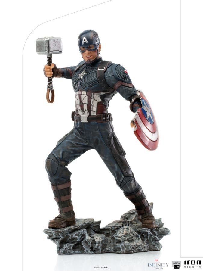 Avengers 4 - Captain America Ultimate 1:10 Statue