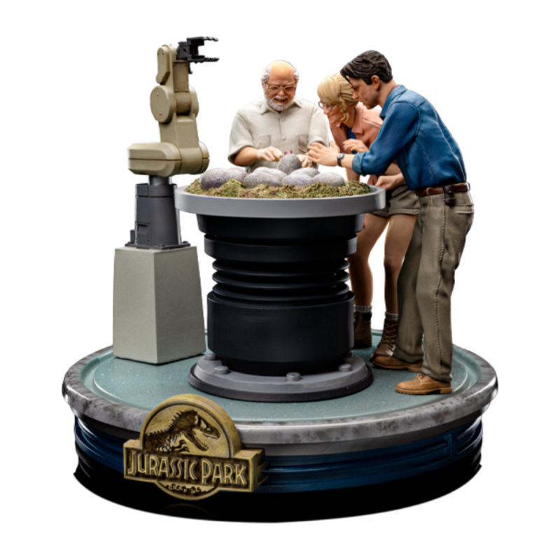 Jurassic Park - Dino Hatchling Deluxe 1/10 Statue