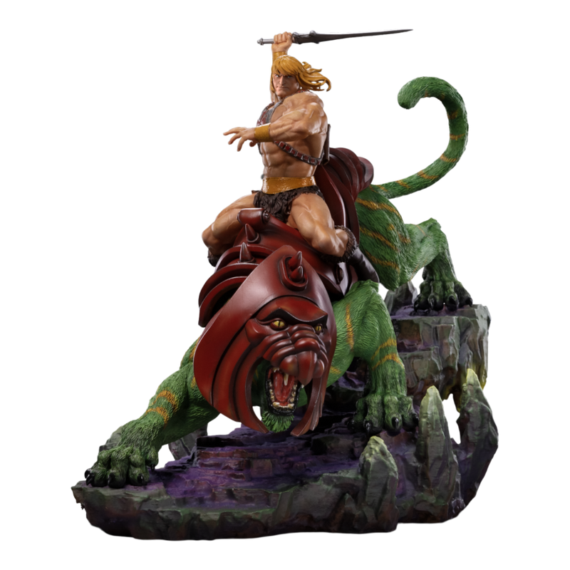 Masters of the Universe - He-Man & Battle-Cat 1/10 Scale Statue