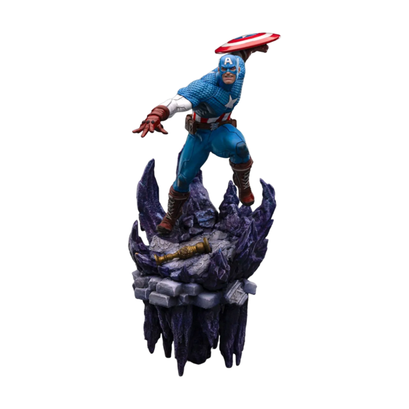 Captain America - Captain America Deluxe 1/10 Scale Statue