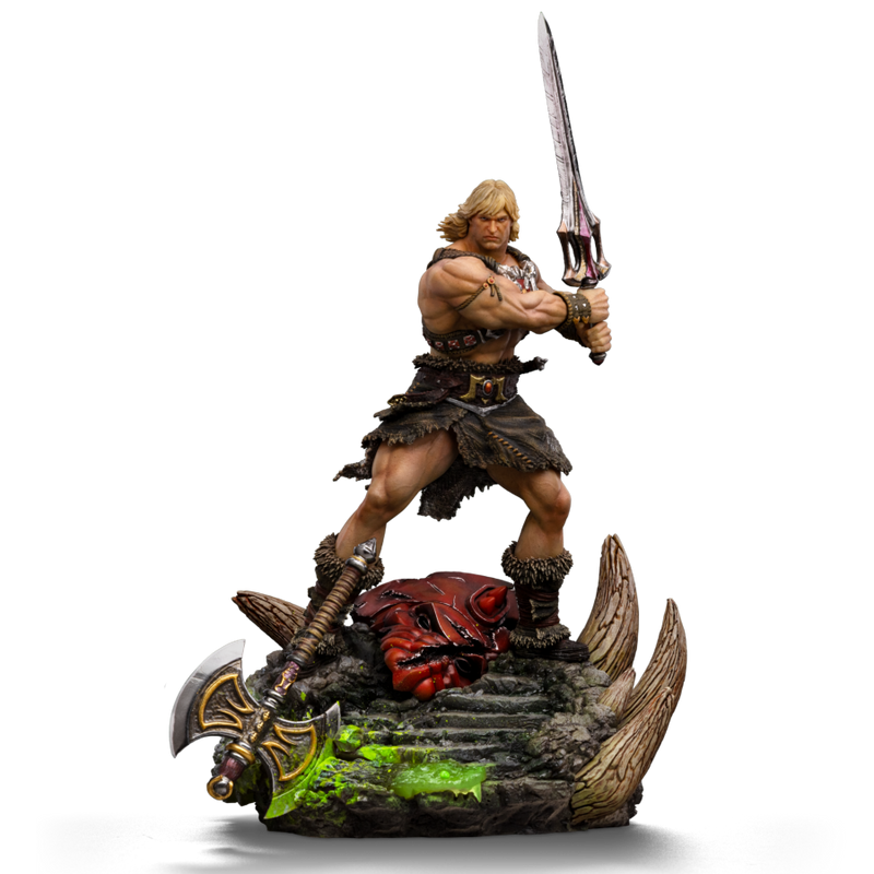 Masters of the Universe - He-Man Unleashed Deluxe 1/10 Scale Statue