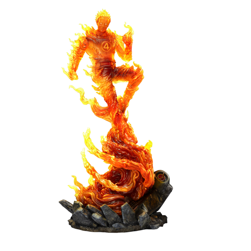 Fantastic 4: First Steps - Human Torch 1/10 Scale Statue