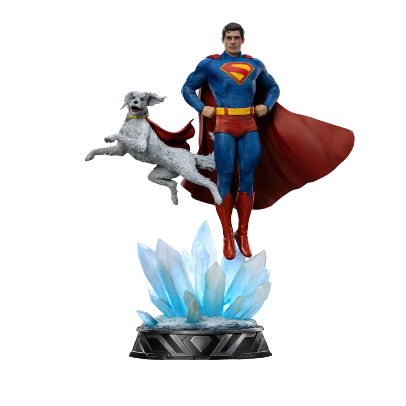 Superman (2025) - Superman & Krypto  1/10 Scale Statue
