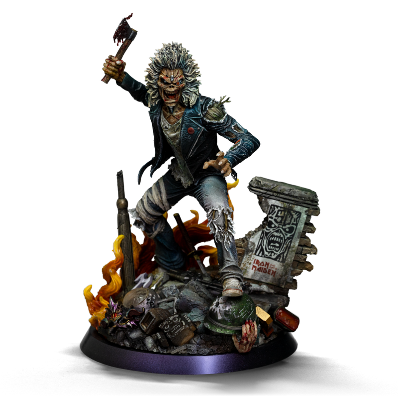 Iron Maiden - Eddie 50th Anniversary 1/10 Scale Statue