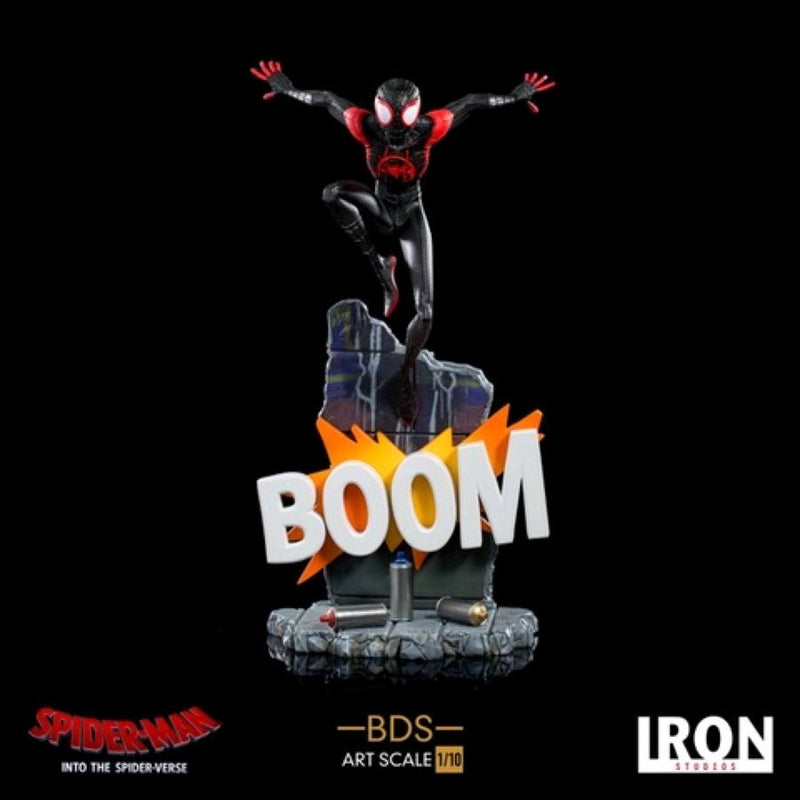 Spider-Man: Into the SpiderVerse - Miles Morales Battle Diorama 1:10 Scale Statue