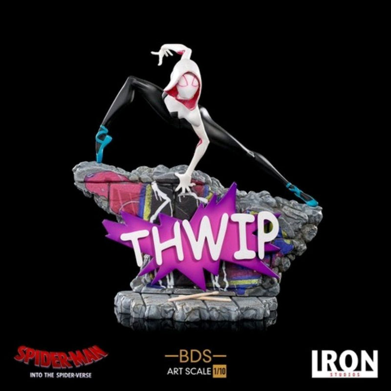 Spider-Man: Into the Spider-Verse - Gwen Stacey Battle Diorama 1:10 Scale Statue