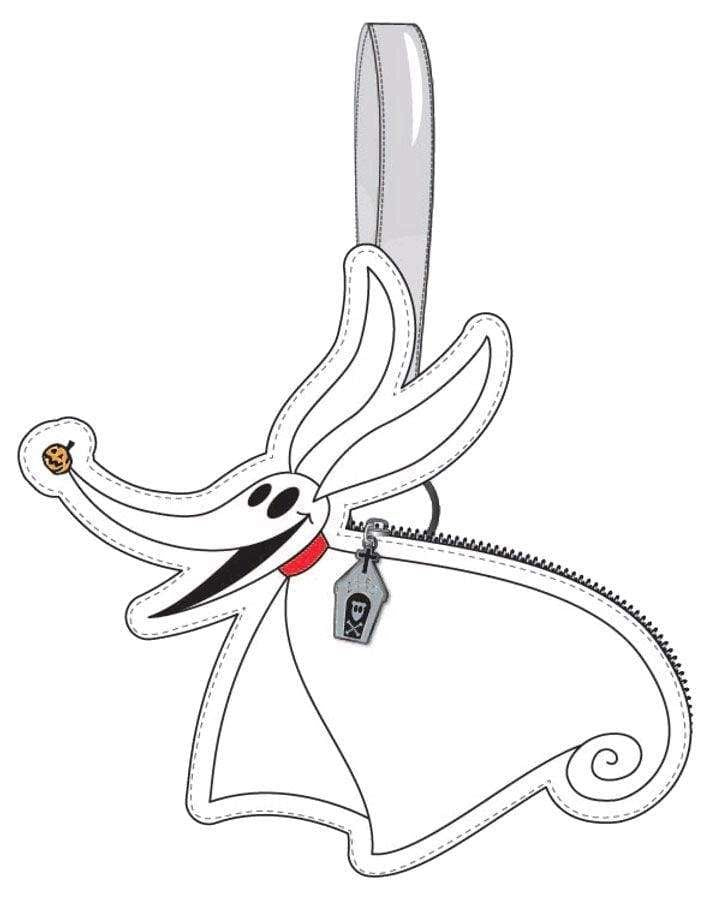 Image A Nightmare Before Christmas - Zero Wristlet with PVC handle