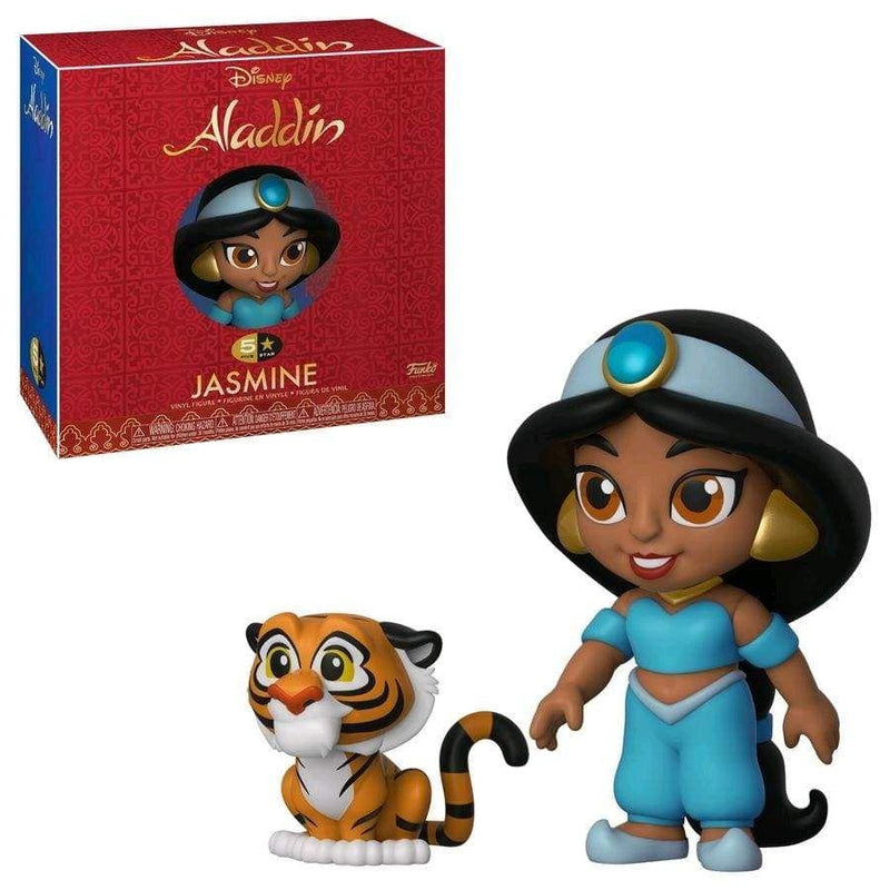 Image Aladdin - Jasmine with Rajah 5-Star Vinyl Figure