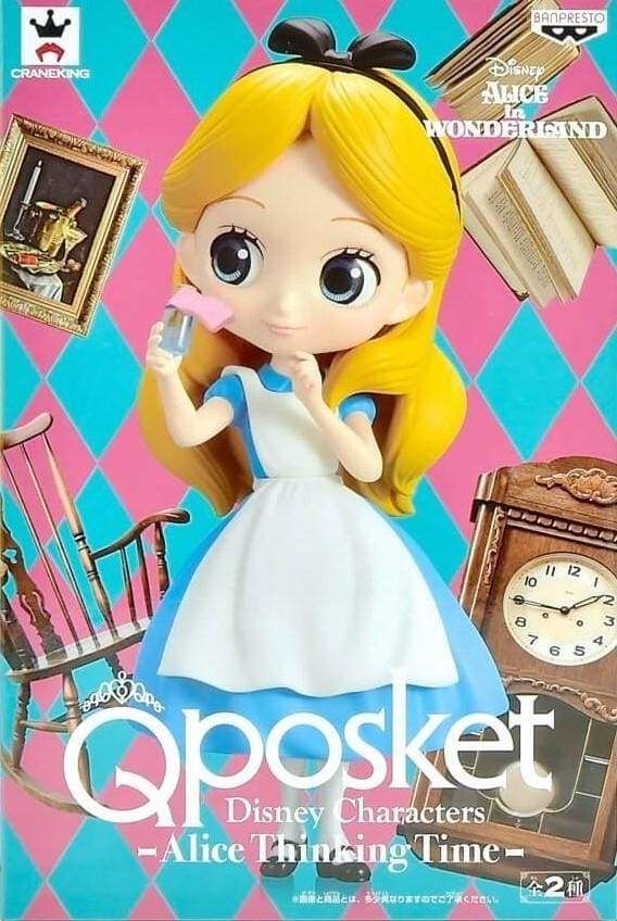 Image Alice in Wonderland - Alice Thinking Time Q Posket Figure
