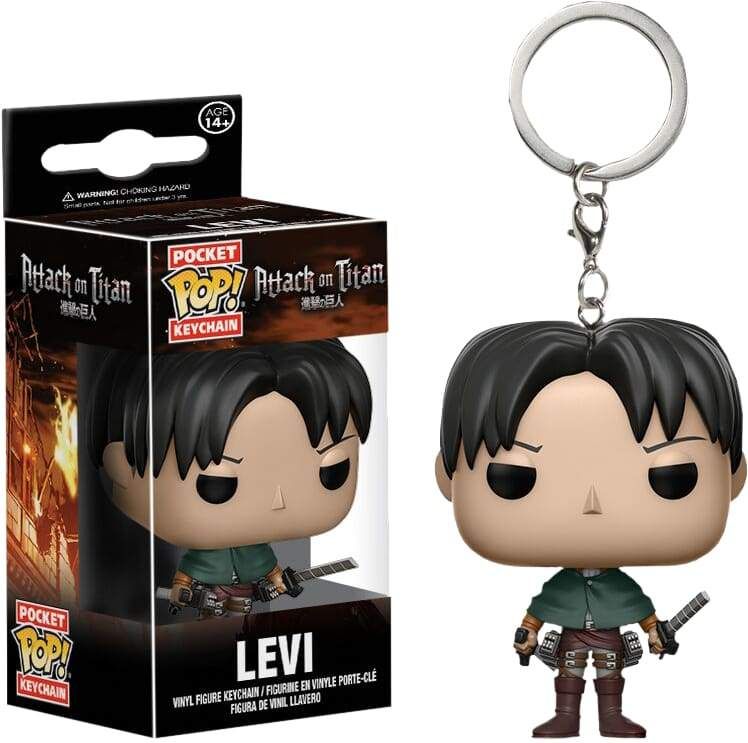 Image Attack on Titan - Levi Pop! Keychain