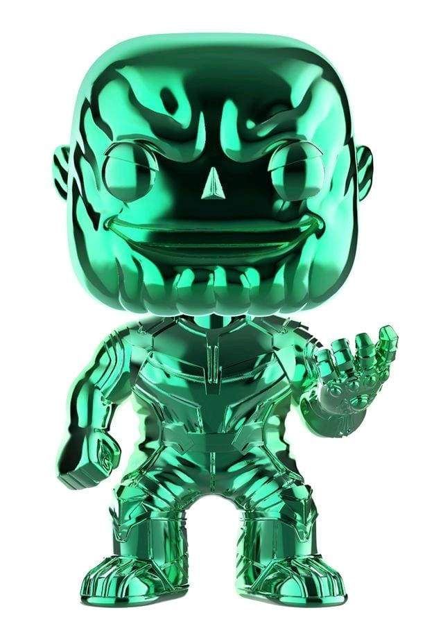 Image Avengers 3: Infinity War - Thanos Green Chrome US Exclusive Pop! Vinyl [RS]