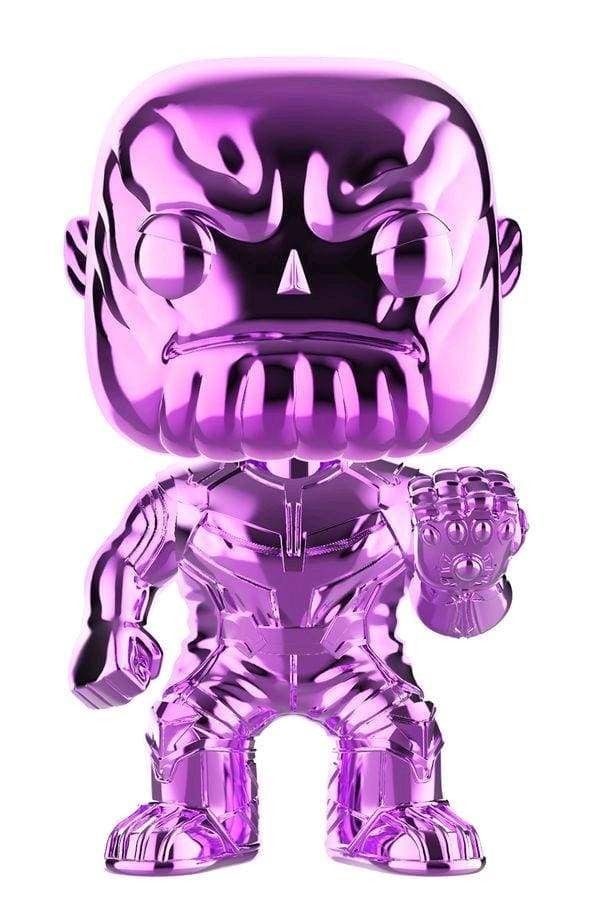 Image Avengers 3: Infinity War - Thanos Purple Chrome US Exclusive Pop! Vinyl [RS]